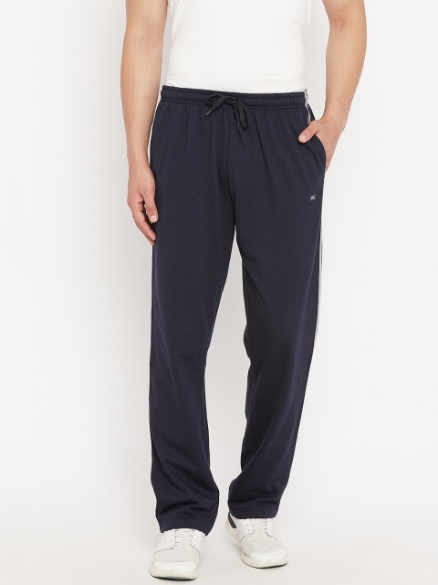 

Monte Carlo Men Navy Blue Solid Track Pants