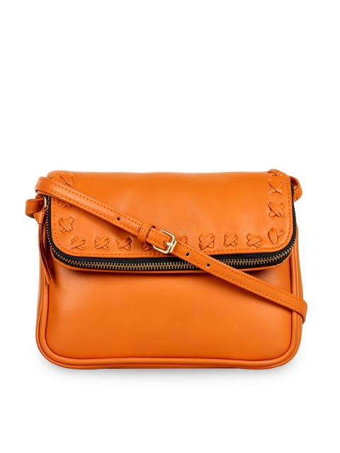 

Berrypeckers Orange Solid Sling Bag