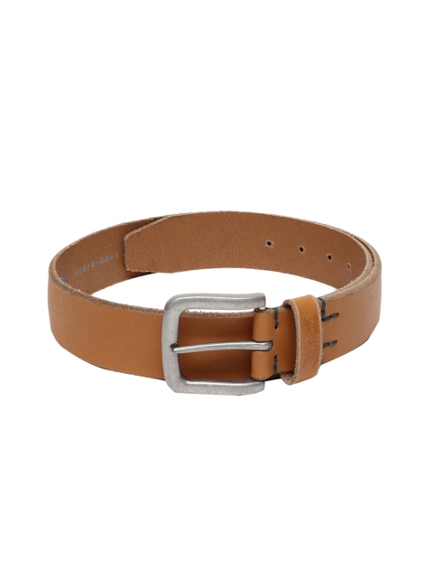 

Levis Men Camel Brown Solid Belt