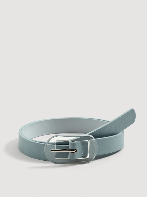 

MANGO Women Blue Solid Belt