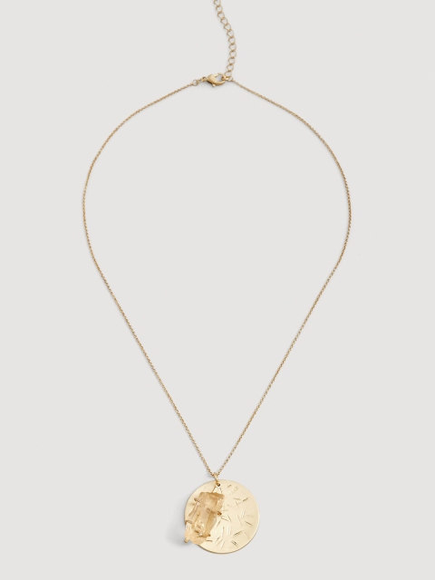 

MANGO Gold-Toned Metal Necklace
