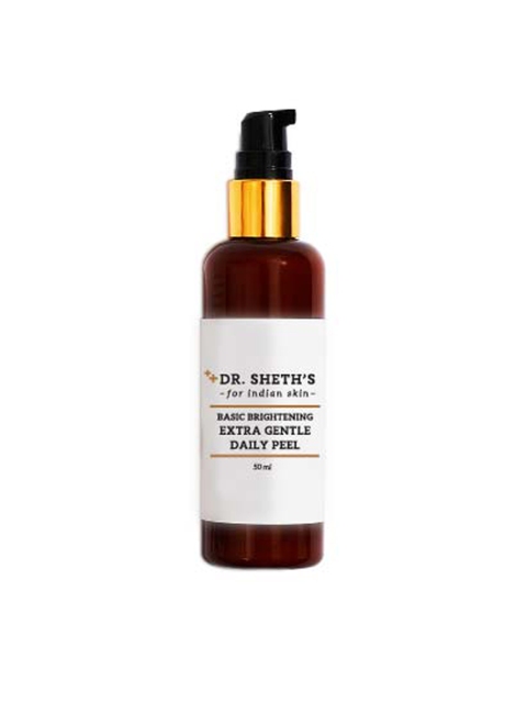 

DR. SHETHS Basic Brightening Extra Gentle Daily Peel 50 ml, White
