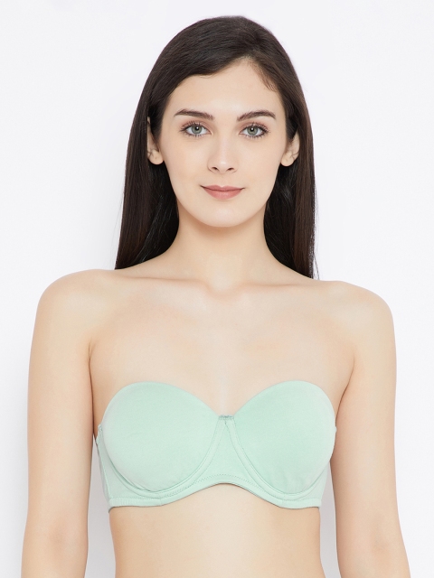 

C9 AIRWEAR Sea Green Solid Non-Wired Non Padded T-shirt Bra PZ2608