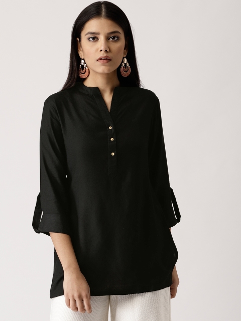 libas black kurti