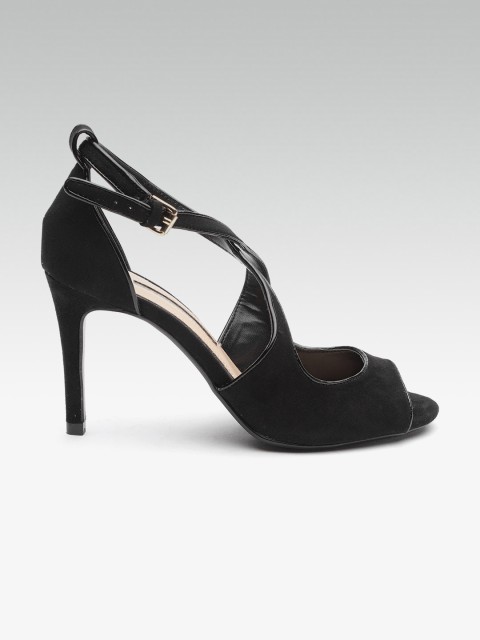 

DOROTHY PERKINS Women Black Solid Heels