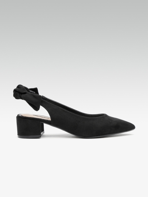 

DOROTHY PERKINS Women Black Solid Pumps