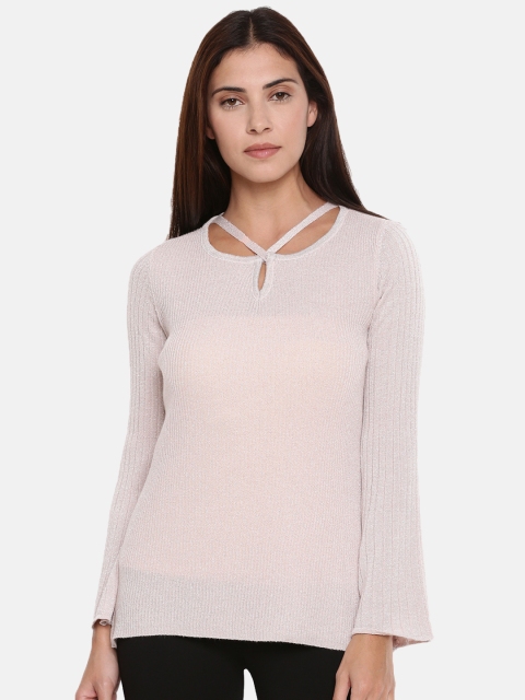 

CODE by Lifestyle Women Pink Solid Top