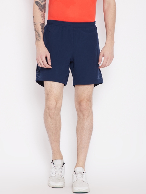 

ADIDAS Men Navy Blue Solid Supernova Dual Running Shorts