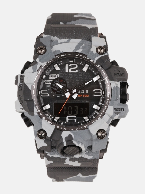 

Roadster Unisex Black Analogue & Digital Watch MFB-PN-OS-AD1606