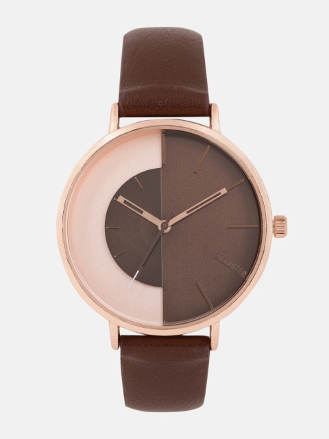 

Roadster Women Beige & Brown Analogue Watch MFB-PN-SNT-F06