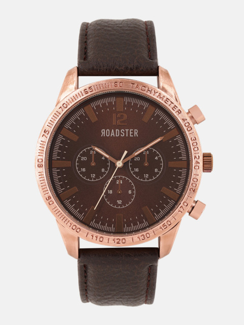 

Roadster Men Copper-Toned Analogue Watch MFB-PN-SNT-F20