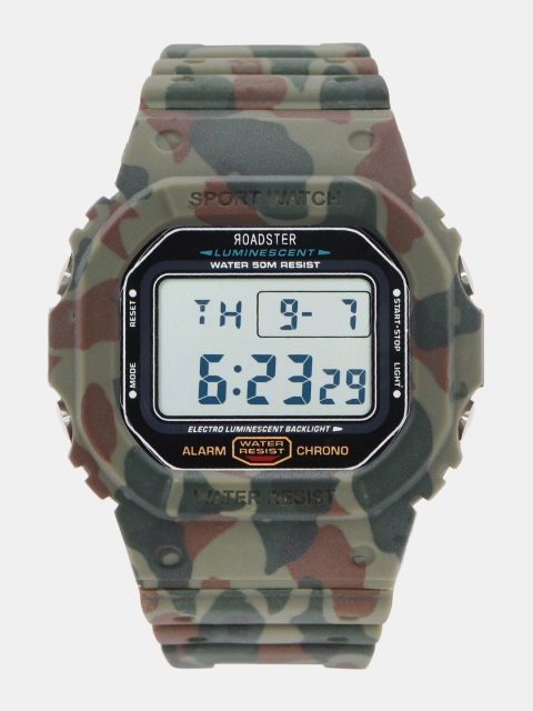

Roadster Unisex Olive Green Digital Watch MFB-PN-SKM-1134