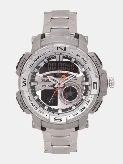 

Roadster Unisex Grey Analogue and Digital Watch MFB-PN-SKM-1121