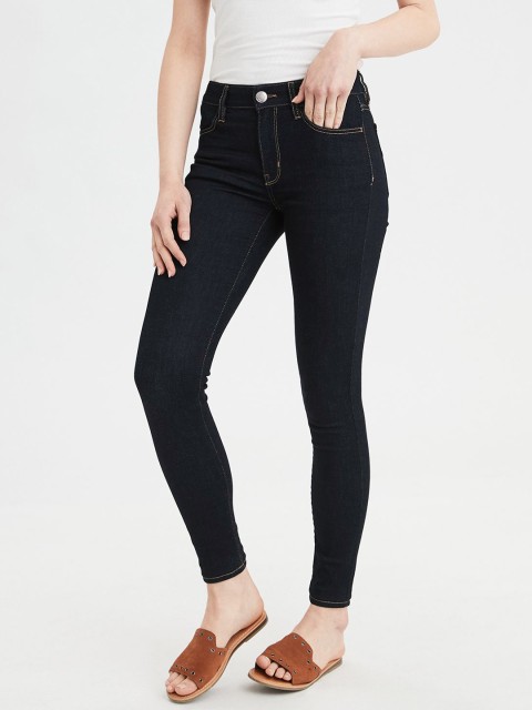 

AMERICAN EAGLE OUTFITTERS Women Blue Slim Fit Stretchable Jeans