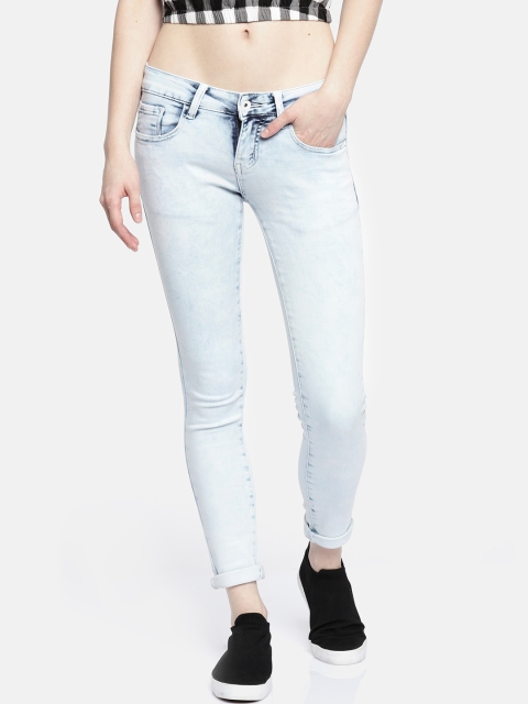 

Deal Jeans Women Blue Slim Fit Mid-Rise Clean Look Stretchable Jeans