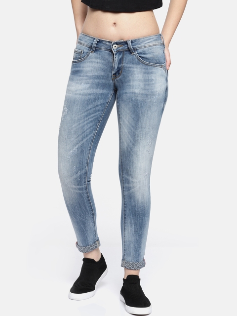 

Deal Jeans Women Blue Slim Fit Mid-Rise Clean Look Stretchable Jeans