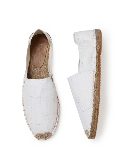 

WROGN Men Off-White Espadrilles