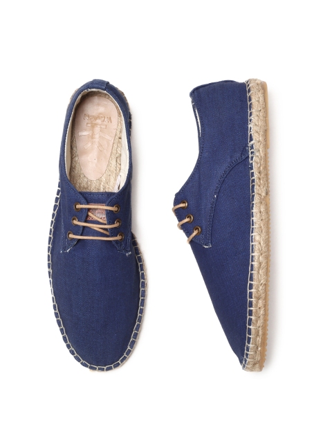 

WROGN Men Navy Blue Espadrilles