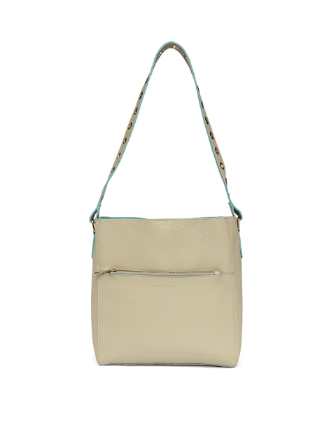 

Kanvas Katha Beige Solid Sling Bag