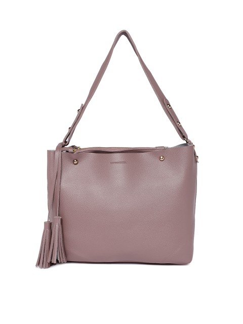 

Kanvas Katha Women Mauve Solid Shoulder Bag