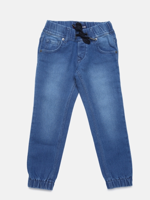 

Pepe Jeans Boys Blue Jogger Mid-Rise Clean Look Jeans