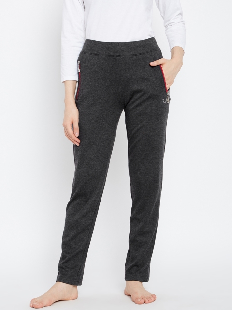

Camey Women Charcoal Grey Solid Lounge Pants 99_D.GREY