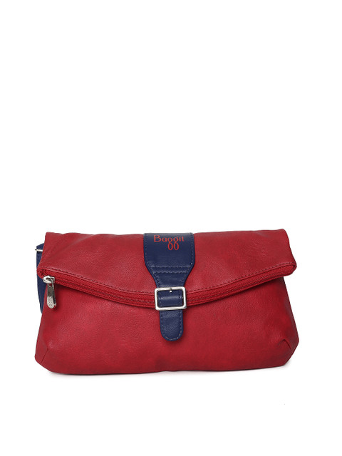 

Baggit Red Solid Sling Bag