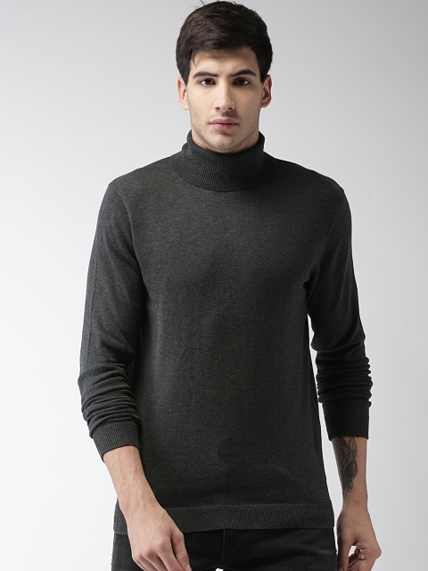 

SELECTED Men Charcoal Solid Pullover