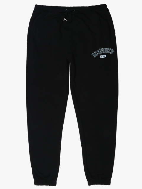 

DC Men Black Solid Joggers