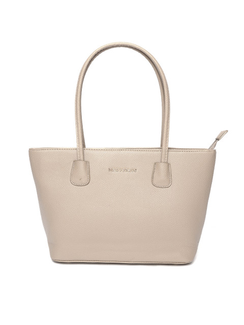 

Lisa Haydon for Lino Perros Beige Solid Shoulder Bag