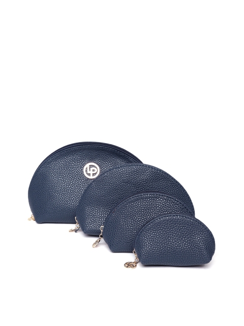 

Lisa Haydon for Lino Perros Women Navy Travel Accessory Set, Navy blue