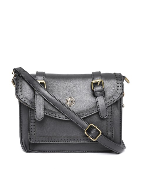 

Lisa Hayden For Lino Perros Black Solid Sling Bag