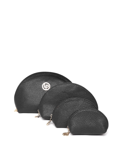 

Lino Perros Women Black Travel Accessory Set