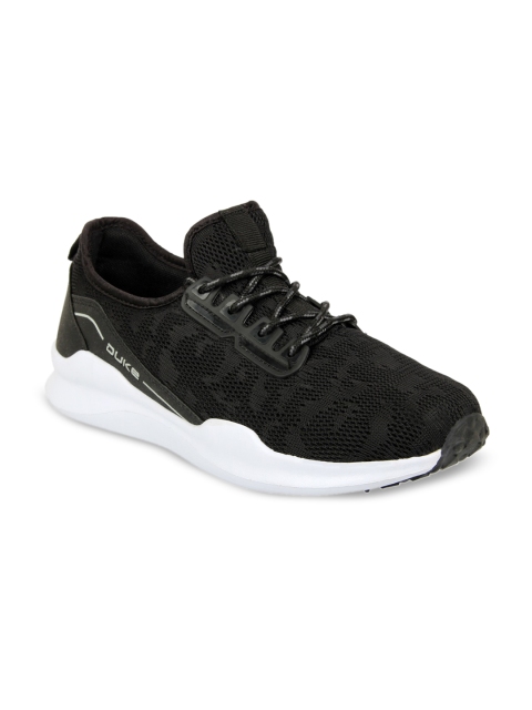 

Duke Men Black Walking Shoes