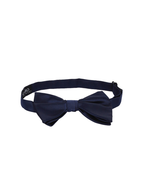 

Alvaro Castagnino Navy Blue Solid Bow Tie
