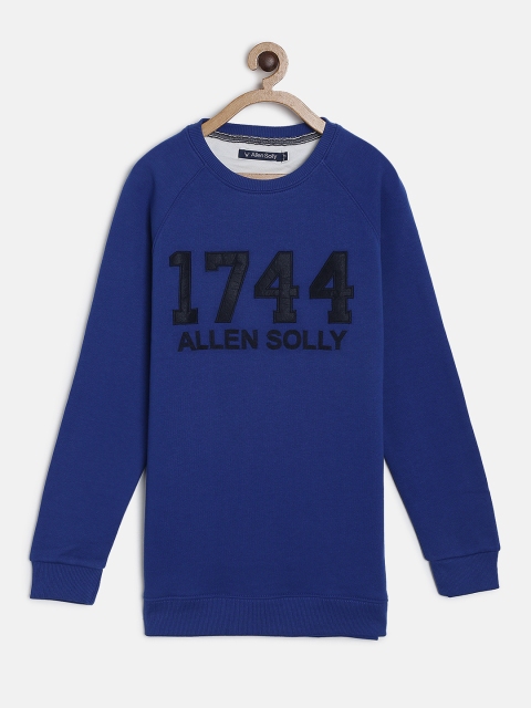 

Allen Solly Junior Boys Blue Printed Sweatshirt