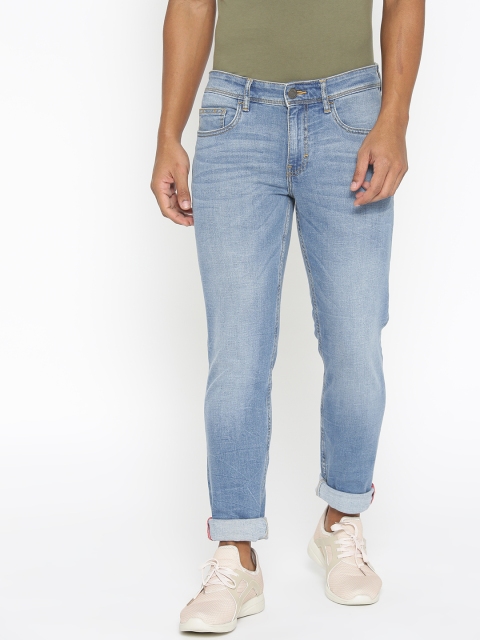 

IZOD Men Blue Regular Fit Mid-Rise Clean Look Stretchable Jeans