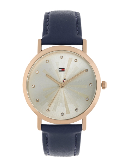 

Tommy Hilfiger Women Beige Leather Analogue Watch TH1781903