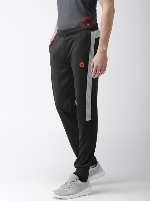 

2GO Men Black GO-DRY Training TrackPants