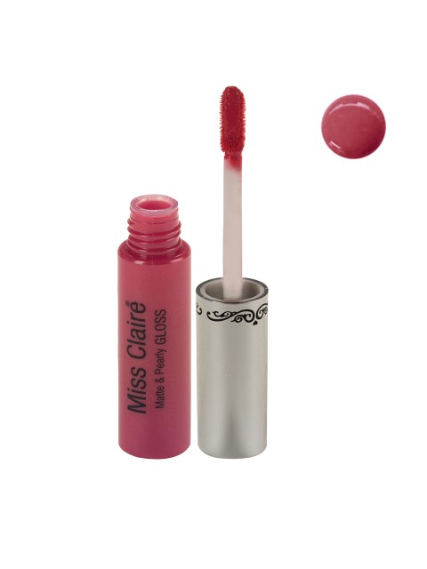 

Miss Claire 101 Matte & Pearly Lip Gloss 8 ml, Pink