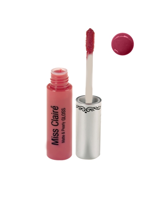 

Miss Claire 123 Matte & Pearly Lip Gloss 8 ml, Pink