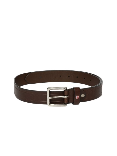 

U.S. Polo Assn. Men Brown Solid Leather Belt