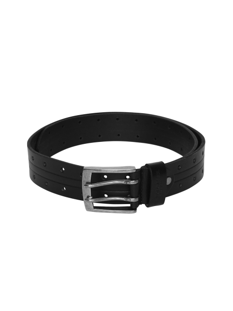 

U.S. Polo Assn. Men Black Solid Leather Belt