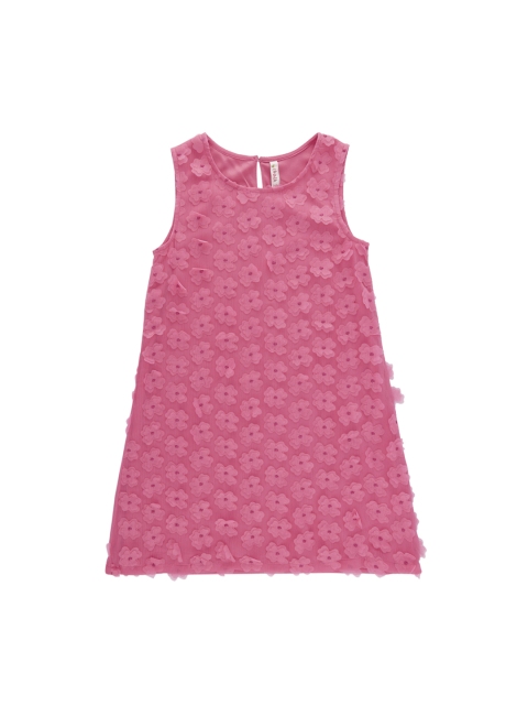 

CHALK by Pantaloons Girls Pink Embellished A-Line Dress