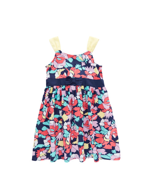 

CHALK by Pantaloons Girls Multicoloured Printed Fit and Flare Dress, Multi