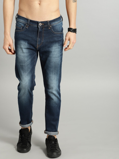 

Roadster Men Blue Skinny Fit Mid-Rise Clean Look Stretchable Jeans