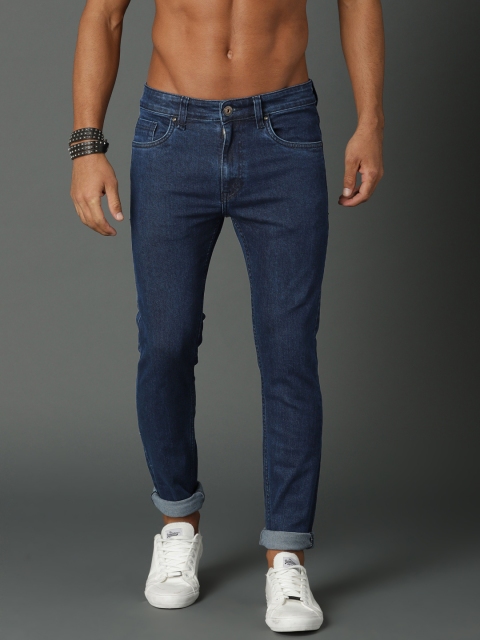 

Roadster Men Blue Skinny Fit Mid-Rise Clean Look Stretchable Jeans