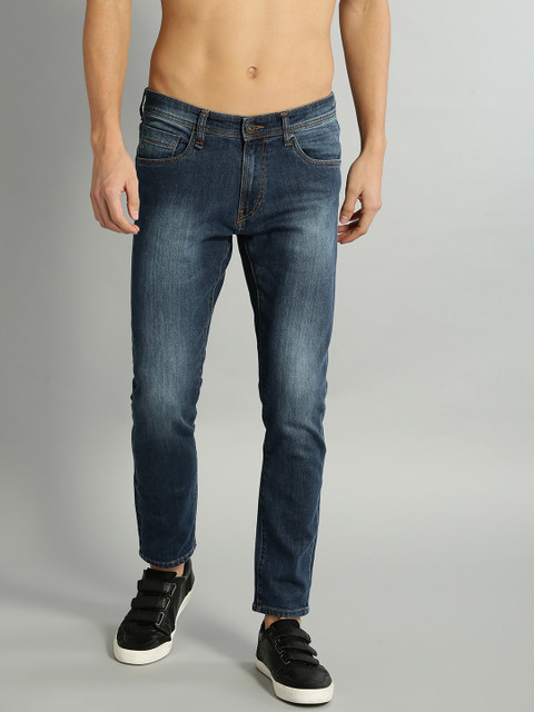

Roadster Men Blue Skinny Fit Mid-Rise Clean Look Stretchable Jeans