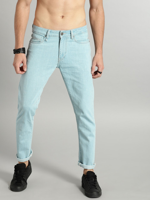

Roadster Men Blue Skinny Fit Mid-Rise Clean Look Stretchable Jeans