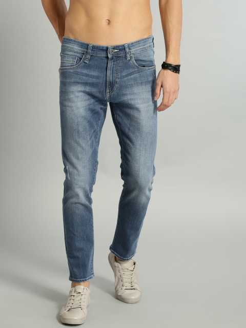 

Roadster Men Blue Skinny Fit Mid-Rise Clean Look Stretchable Jeans